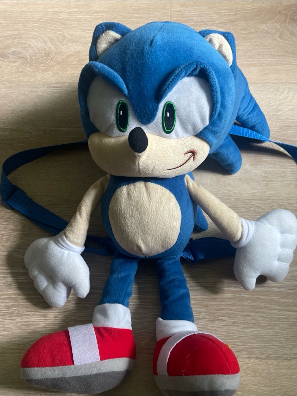 SEGA SONIC THE HEDGEHOG Plush Backpack Bag